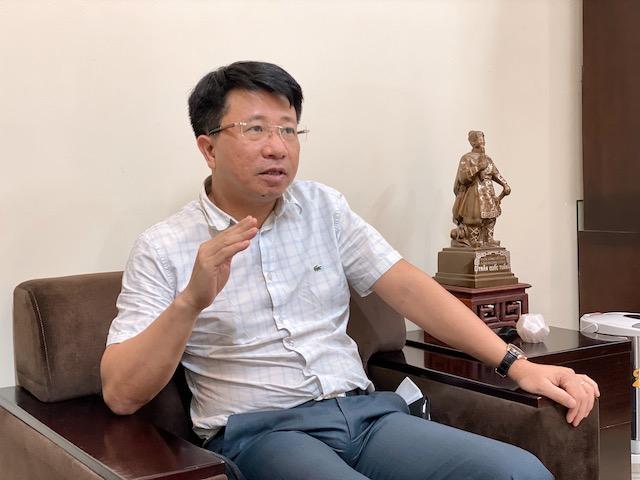 TS Phạm Hoài Chung, Viện phó, Viện Chiến lược & Phát triển giao thông vận tải, Bộ Giao thông vận tải. Ảnh: Ngọc Hà.