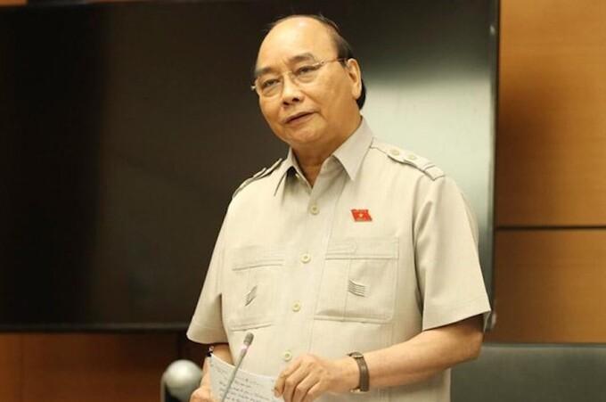 国家主席阮春福先生。照片：黄峰