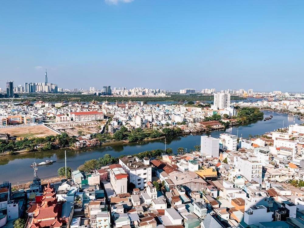 aerial view of city buildings during daytime